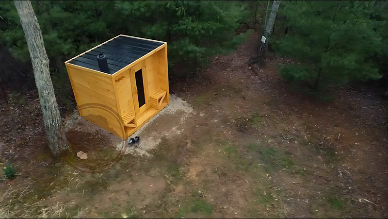 Load image into Gallery viewer, Heritage™  4 People 7&#39; x 7&#39; Cabin Sauna
